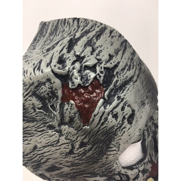 California Costume Collections Inc. Zombie Skeleton Bloody Horror Face Mask - Picture 7 of 12